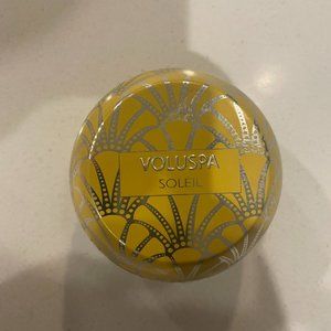 Voluspa Soleil Limited Decorative Mini Tin Candle, 3 Ounce